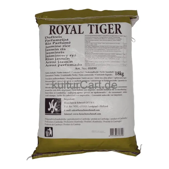 Royal tiger premium jasmine rice (18kg) - image 6 | OMOWEST AFRO INTERCONTINENTAL SHOP | KulturCart