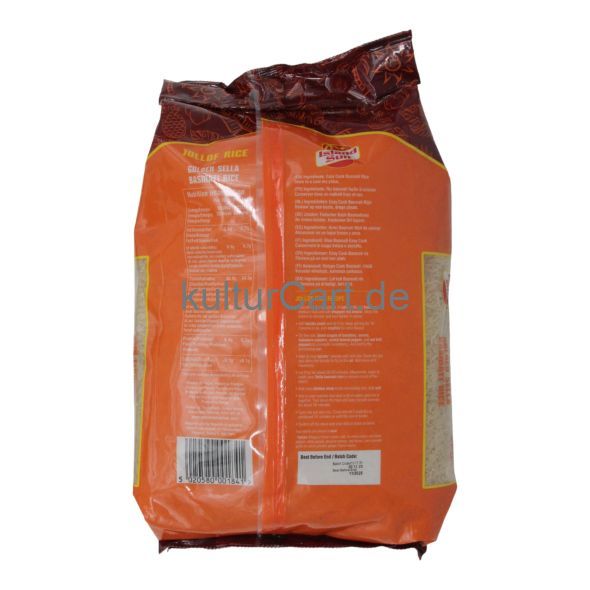 Island Sun Jollof Rice Golden Sella Basmati Rice (5kg) - image 2 | Afro Family Shop | KulturCart