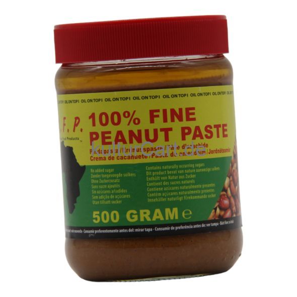 A.F.P 100% Fine Peanut Paste (500g) - image 2 | Afro Family Shop | KulturCart
