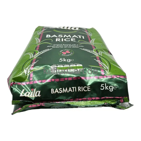 Laila basmati rice (5kg) - image 5 | OMOWEST AFRO INTERCONTINENTAL SHOP | KulturCart