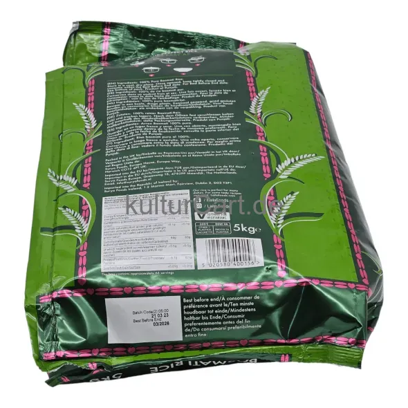 Laila basmati rice (5kg) - image 9 | OMOWEST AFRO INTERCONTINENTAL SHOP | KulturCart