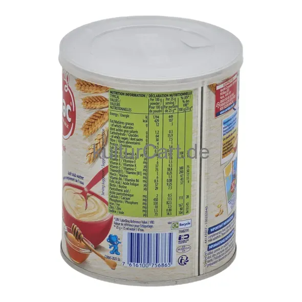 Nestle cerelac infant cereals with milk honey & wheat miel, ble (400g) - image 4 | OMOWEST AFRO INTERCONTINENTAL SHOP | KulturCart
