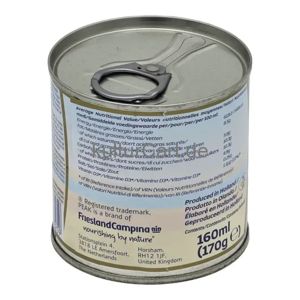 Peak full cream unsweetened condensed milk (160ml) - image 5 | OMOWEST AFRO INTERCONTINENTAL SHOP | KulturCart