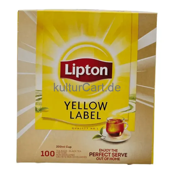 Lipton yelow label tea bags (100 x 2g) (200g) - image 7 | OMOWEST AFRO INTERCONTINENTAL SHOP | KulturCart