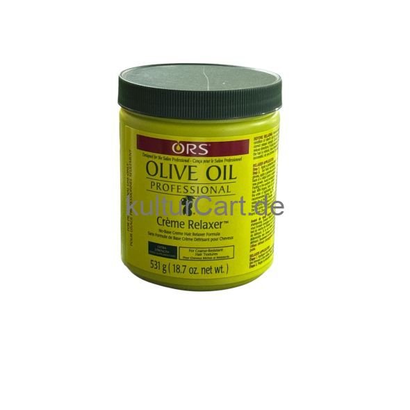 ORS OLIVE OIL PROFESSIONAL CREME RELAXER 531g - image 3 | Omowest Afro Intercontinental Shop | KulturCart