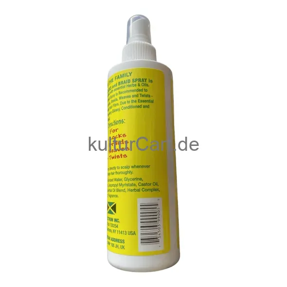 Lets Dred Locks & Braid Spray with essential oils (237ml) - image 2 | OMOWEST AFRO INTERCONTINENTAL SHOP | KulturCart
