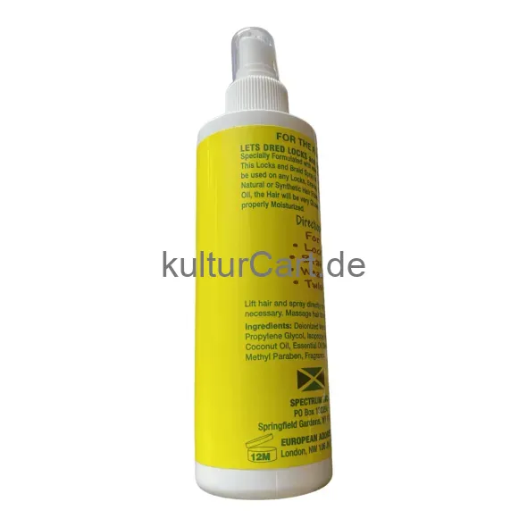 Lets Dred Locks & Braid Spray with essential oils (237ml) - image 7 | OMOWEST AFRO INTERCONTINENTAL SHOP | KulturCart