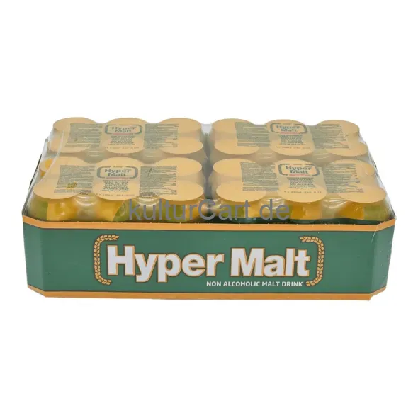 Hyper malt non alcoholic malt drink 24 x (330ml) - image 2 | OMOWEST AFRO INTERCONTINENTAL SHOP | KulturCart