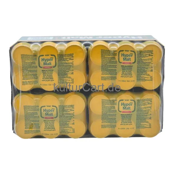 Hyper malt non alcoholic malt drink 24 x (330ml) - image 3 | OMOWEST AFRO INTERCONTINENTAL SHOP | KulturCart