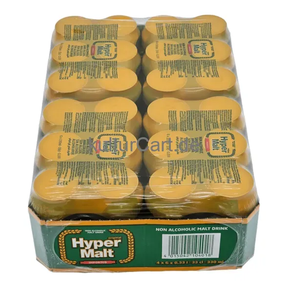 Hyper malt non alcoholic malt drink 24 x (330ml) - image 6 | OMOWEST AFRO INTERCONTINENTAL SHOP | KulturCart