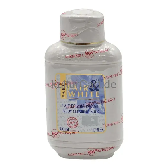 Paris Fair & White Body Clearing Milk (485ml) - image 1 | Momjays Afro Markt | KulturCart