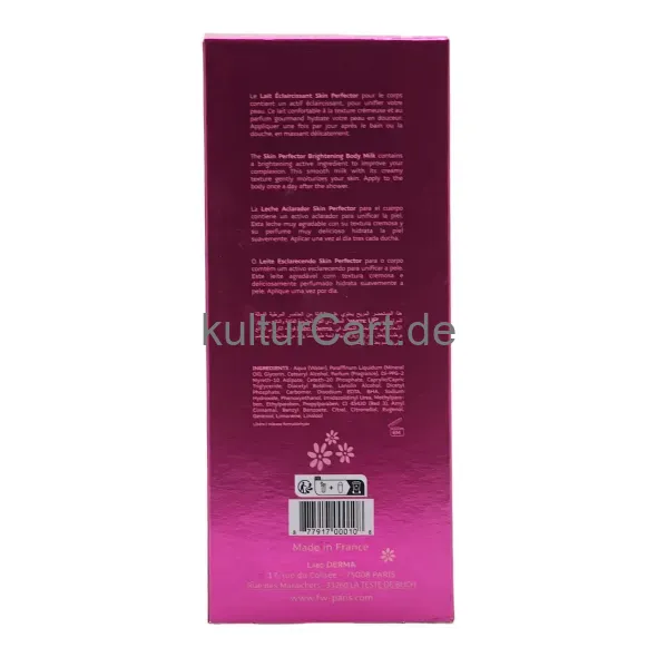 Paris Fair & White So White Lait Skin Perfector Brightening and Moisturizing Body Milk (500ml) - image 11 | Afro Family Shop | KulturCart