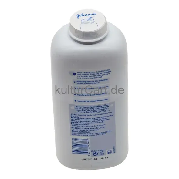 Johnson's Baby Powder (500g) - image 6 | OMOWEST AFRO INTERCONTINENTAL SHOP | KulturCart