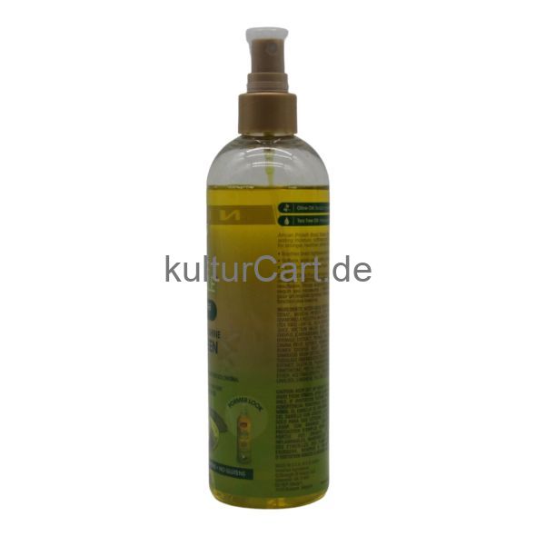 African Pride Olive Miracle Braid Sheen Spray (355ml) - image 3 | Afro Family Shop | KulturCart