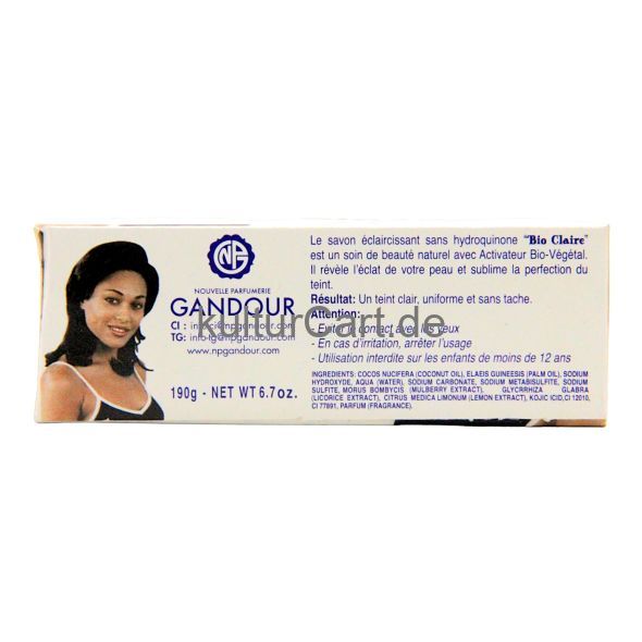 Bio Clair Lightening Care Soap Without Hydroquinone (190g) - image 3 | Afro Family Shop