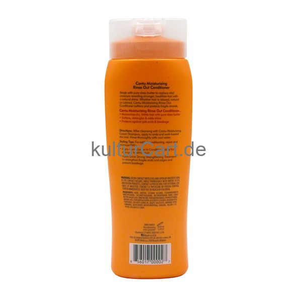 Cantu Shea Butter Moisturizing Rinse Out Conditioner (400ml) - image 3 | Afro Family Shop