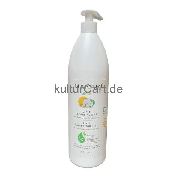 makari bebe 2-N-1 cleansing milk (1000ml) - image 6 | OMOWEST AFRO INTERCONTINENTAL SHOP | KulturCart