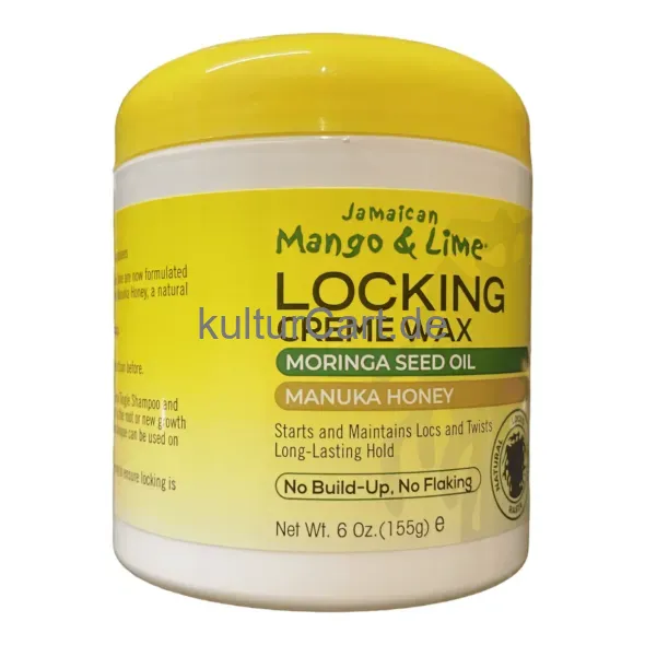 Jamaican Mango & Lime Locking crème wax, Moringa seed oil (155g) - image 1 | OMOWEST AFRO INTERCONTINENTAL SHOP | KulturCart
