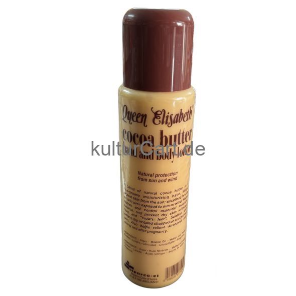 QUEEN ELIZABETH COCOA BUTTER hand and body Lotion 800ml - image 1 | Omowest Afro Intercontinental Shop | KulturCart
