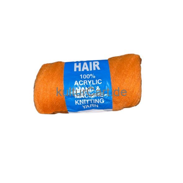 DREAM HAIR BRAZIL WOOL HAIR 100% Acrylic Hand & Machine Knitting Yarn 70g (Orange) - image 2 | Omowest Afro Intercontinental Shop | KulturCart