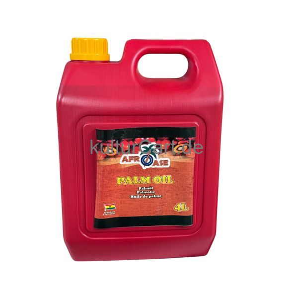Afroase Palm Oil | Palmö | Palmolie 4L - image 1 | Omowest Afro Intercontinental Shop | KulturCart