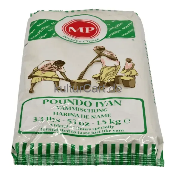 Mp people's choice poundo iyan (1.5kg) - image 1 | OMOWEST AFRO INTERCONTINENTAL SHOP