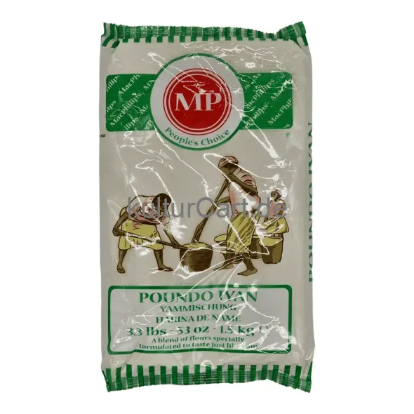 Mp people's choice poundo iyan (1.5kg) - image 2 | OMOWEST AFRO INTERCONTINENTAL SHOP