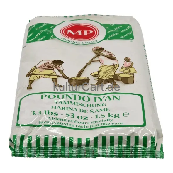 Mp people's choice poundo iyan (1.5kg) - image 4 | OMOWEST AFRO INTERCONTINENTAL SHOP