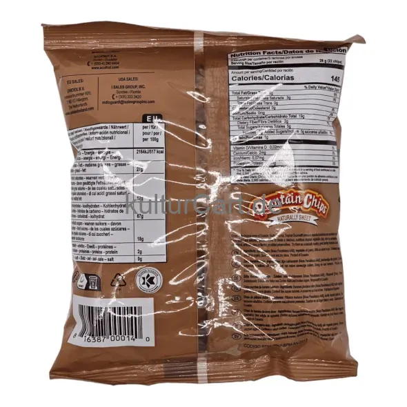 Tropical gourmet plantain chips naturally sweet (85g) - image 11 | OMOWEST AFRO INTERCONTINENTAL SHOP | KulturCart