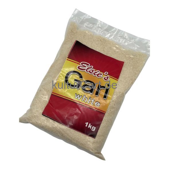 Elsie‘s Gari white (1kg) - image 2 | Afro Center & Afro Cut Krefeld | KulturCart