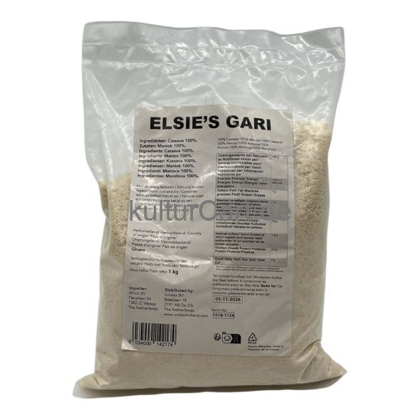 Elsie‘s Gari white (1kg) - image 3 | Afro Center & Afro Cut Krefeld | KulturCart