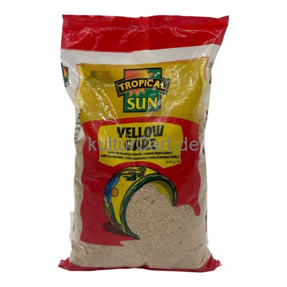 Tropical sun yellow gari (1.5kg) - image 1 | Afro Center & Afro Cut Krefeld | KulturCart