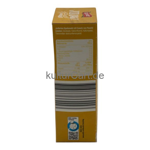 Carat Jod Salz feinkörnig mit Fluorid (500g) - image 3 | Afro Center & Afro Cut Krefeld | KulturCart