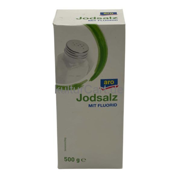 Aro Jodsalz mit Fluorid Salt (500g) - image 2 | Afro Center & Afro Cut Krefeld | KulturCart