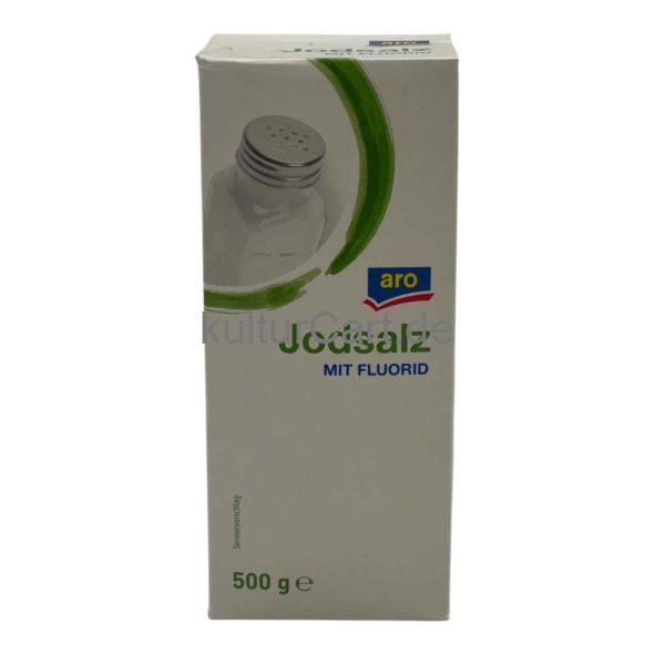 Aro Jodsalz mit Fluorid Salt (500g) - image 1 | Afro Center & Afro Cut Krefeld | KulturCart