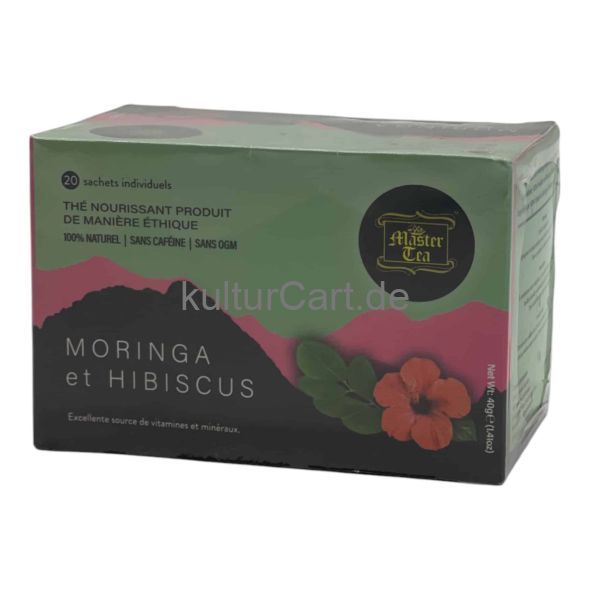 Master Tea Moringa & Hibiscus (40g) - image 2 | Afro Center & Afro Cut Krefeld