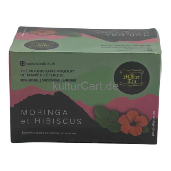 Master Tea Moringa & Hibiscus (40g) - image 5 | Afro Center & Afro Cut Krefeld