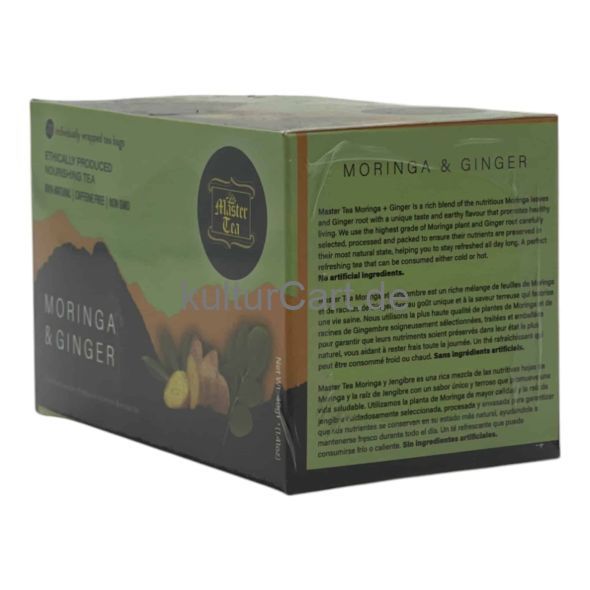 Master Tea - Moringa & Ginger Tea - image 3 | Afro Center & Afro Cut Krefeld