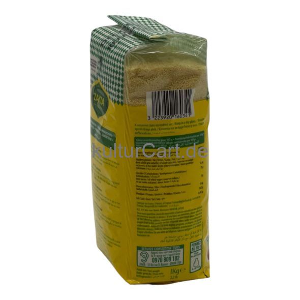 Zakia Couscous (1kg) - image 3 | Afro Center & Afro Cut Krefeld | KulturCart