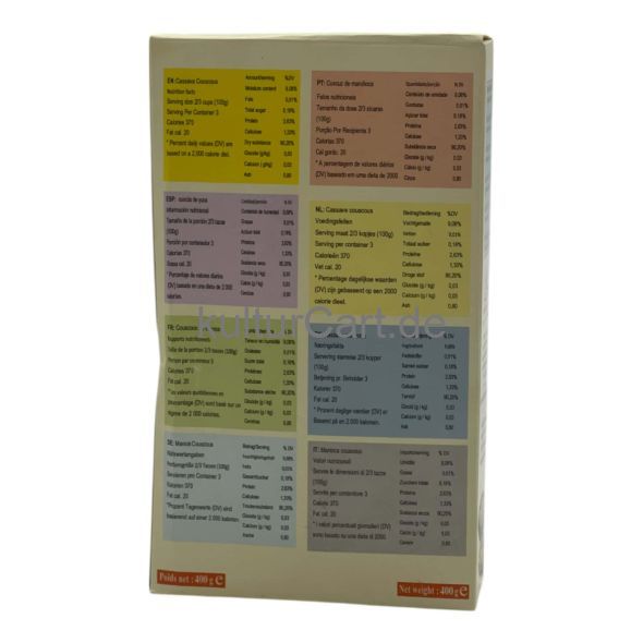 Nayama Attieke Couscous (400g) - image 3 | Afro Center & Afro Cut Krefeld | KulturCart