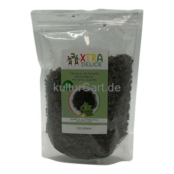 Xtra Delice Potato Leaves (100g) - image 1 | Afro Center & Afro Cut Krefeld | KulturCart