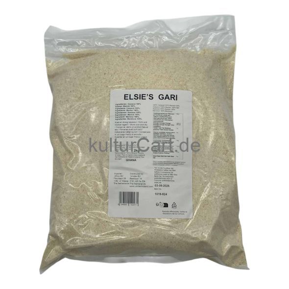 Elsie‘s Gari white (2kg) - image 2 | Afro Center & Afro Cut Krefeld | KulturCart
