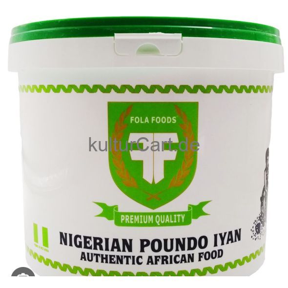 FOLA FOOD POUNDO IYAN 4kg - image 1 | Omowest Afro Intercontinental Shop | KulturCart