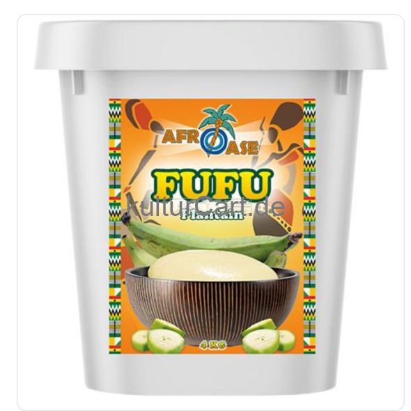AFROASE FUFU PLANTAIN 4kg - image 1 | Omowest Afro Intercontinental Shop | KulturCart