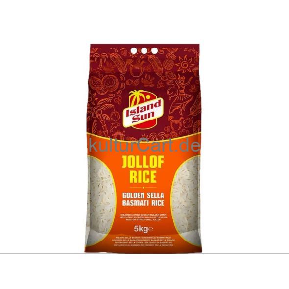 Basmati Parboiled Golden Sella Jollof 5 kg - image 1 | Omowest Afro Intercontinental Shop | KulturCart