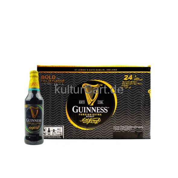 Guinness stout 330ml carton - image 1 | Omowest Afro Intercontinental Shop | KulturCart