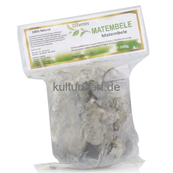 Matembele sweet potato leaves - image 2 | Omowest Afro Intercontinental Shop | KulturCart