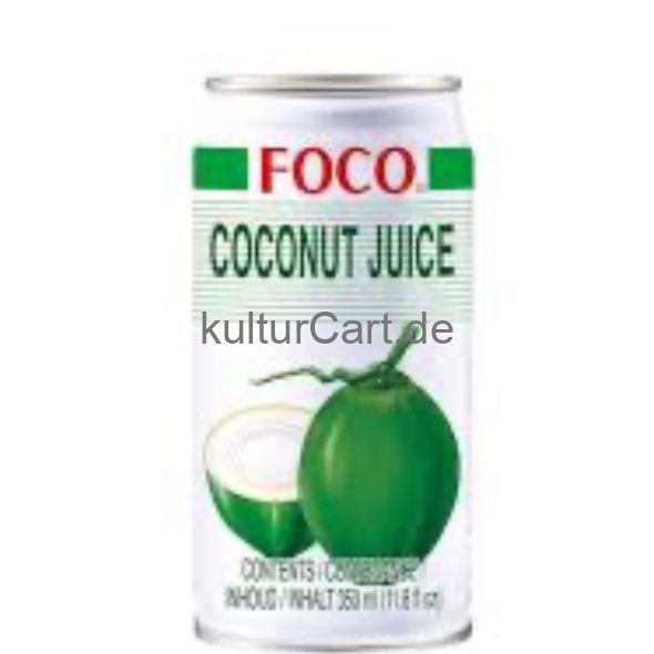FOCO COCONUT JUICE 350ml - image 1 | Omowest Afro Intercontinental Shop | KulturCart