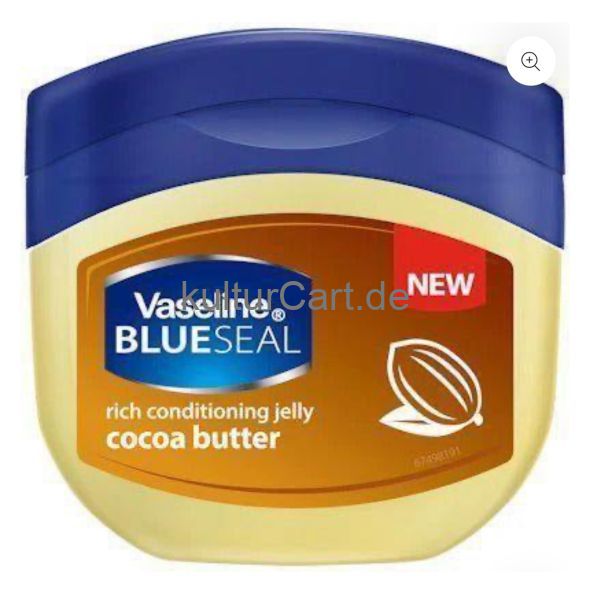 Vaseline Blueseal rich conditioning jelly cocoa butter - image 1 | Omowest Afro Intercontinental Shop | KulturCart