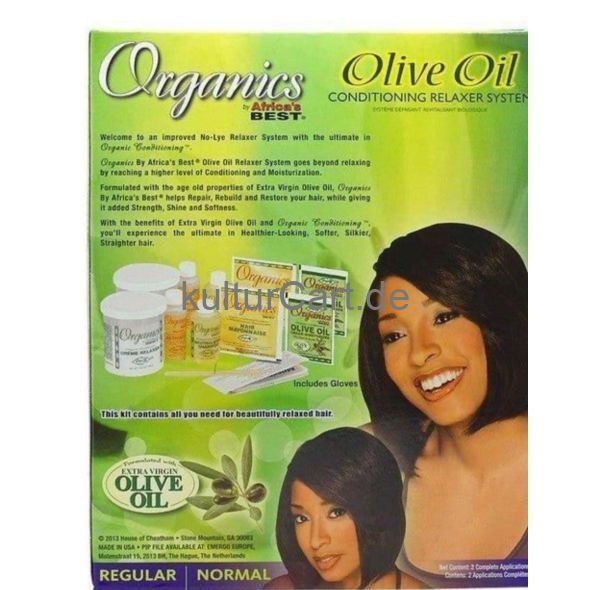 Africa's best olive oil relaxer 2 Value pack - image 2 | Omowest Afro Intercontinental Shop | KulturCart